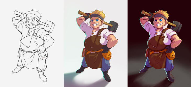 Egbert the blacksmith