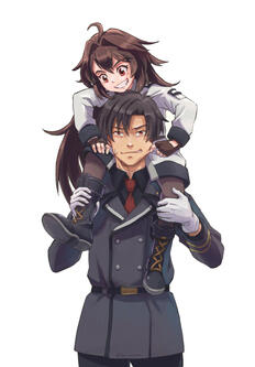 86 Fanart - Shin and Frederica